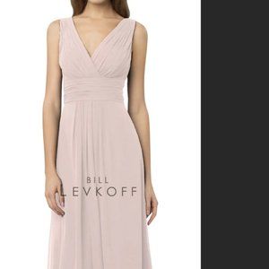 Bill Levkoff Full-Length Dress, Petal Pink Dress #82955